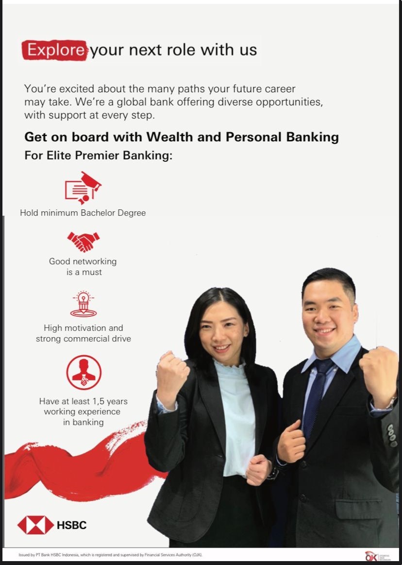 Get on board with Wealth and Personal Banking @ HSBC