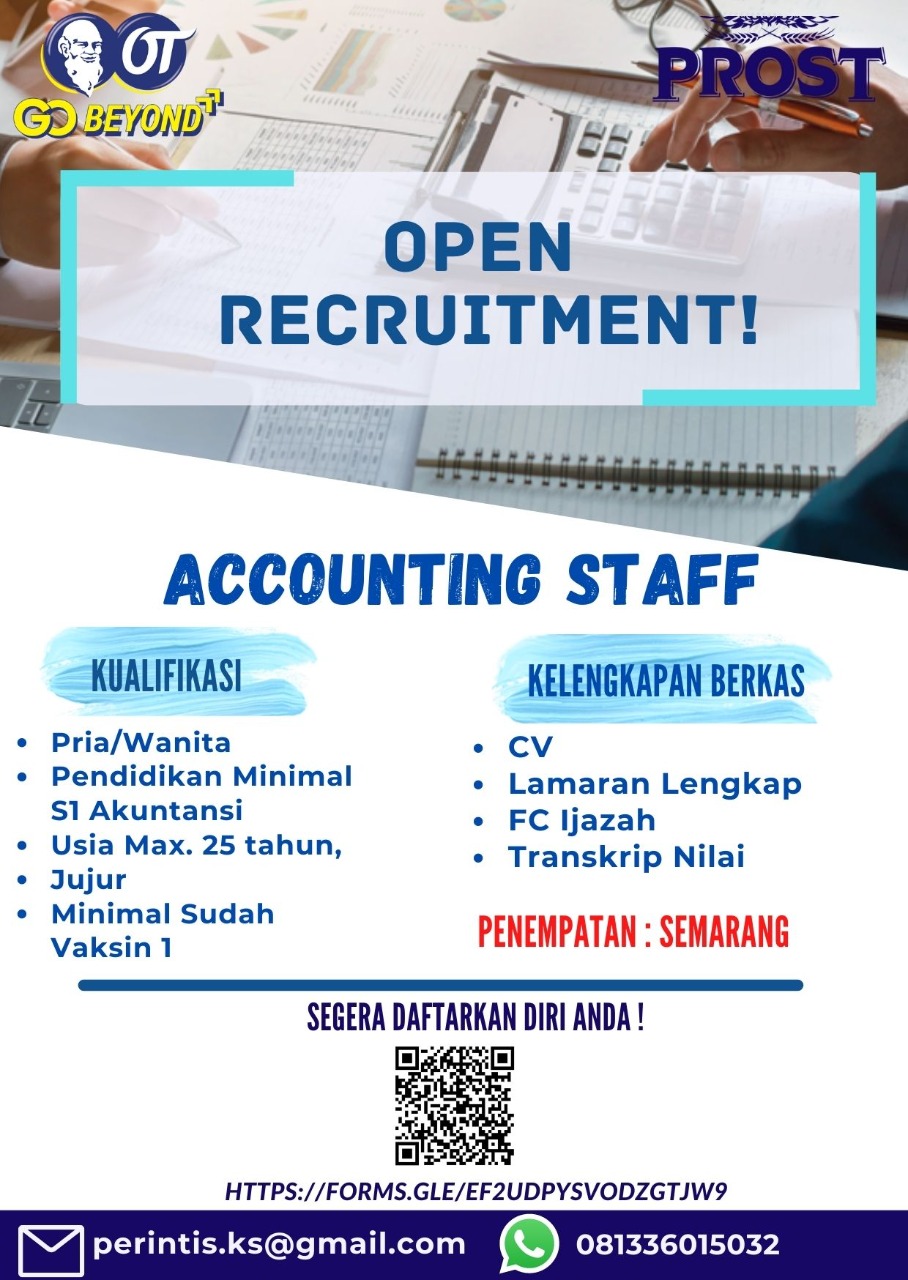 Accounting Staff  @ OT