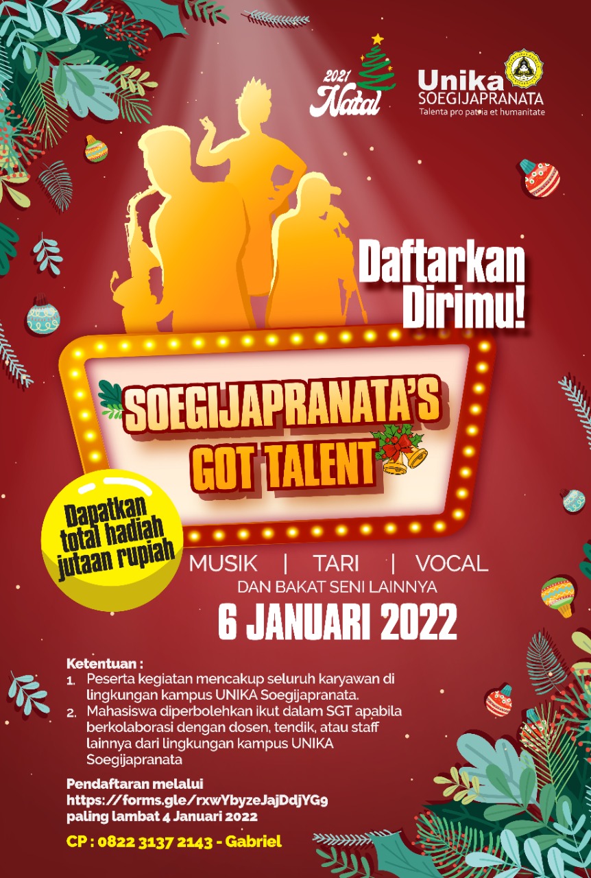 SOEGIJAPRANATA’S GOT TALENT