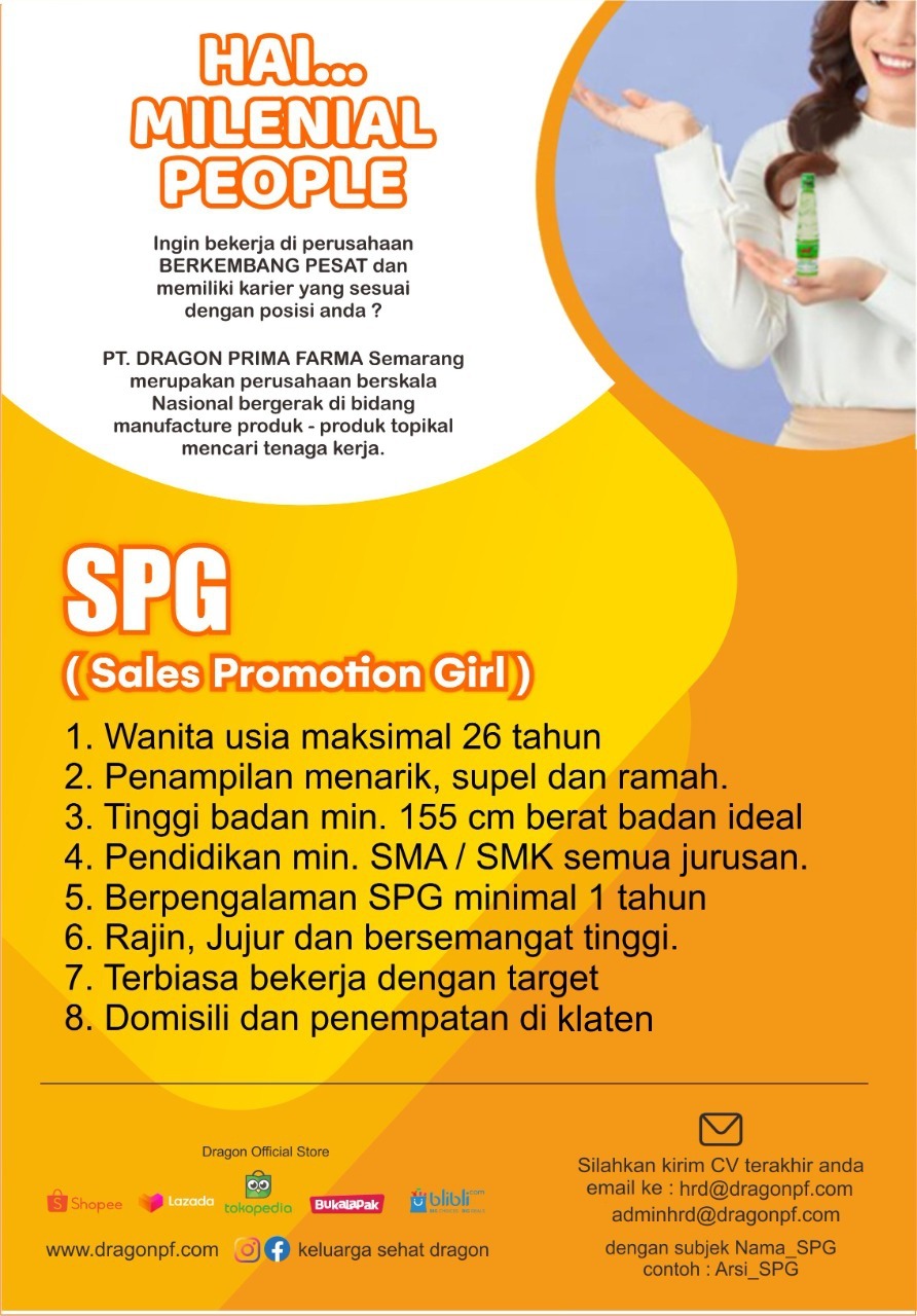 SPG @ PT Dragon Prima Farma