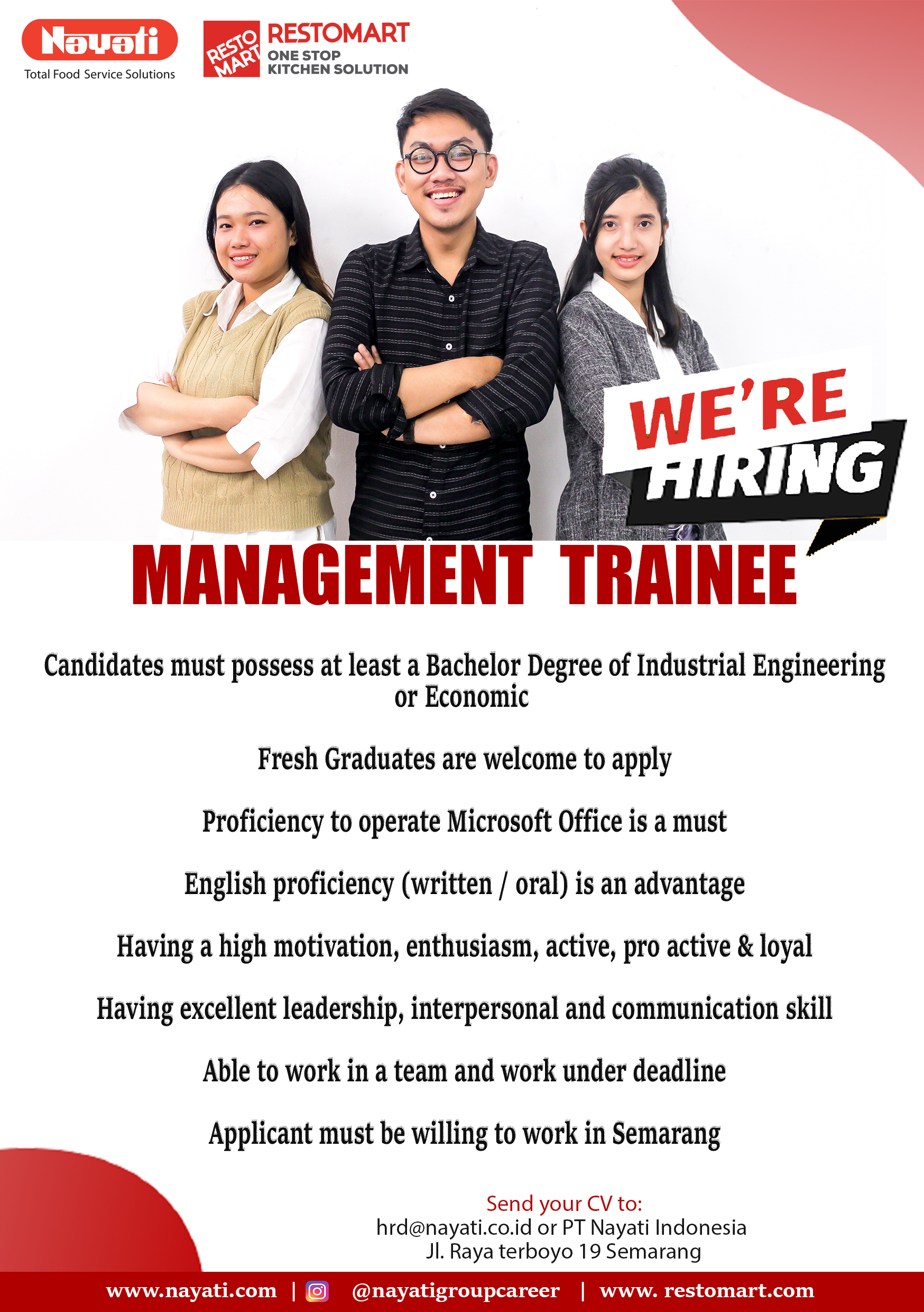 Management Trainee @ Nayati