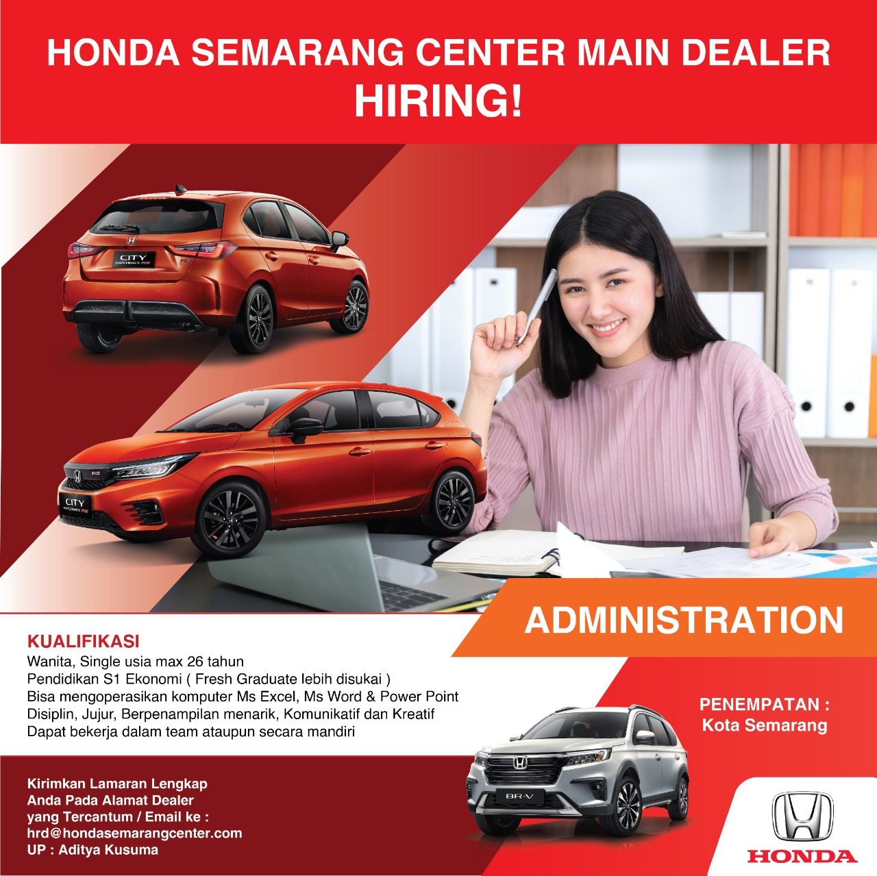 Administration @ Honda Semarang Center