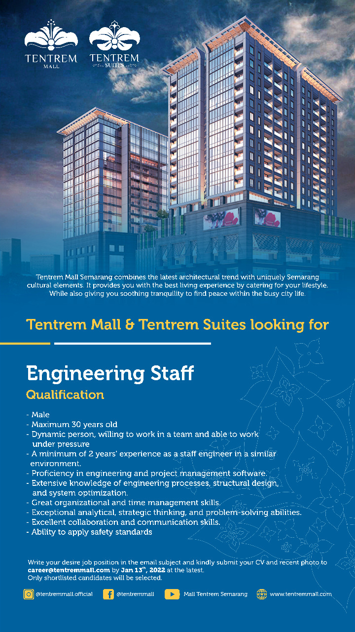 Engineering Staff @ Tentrem Mall