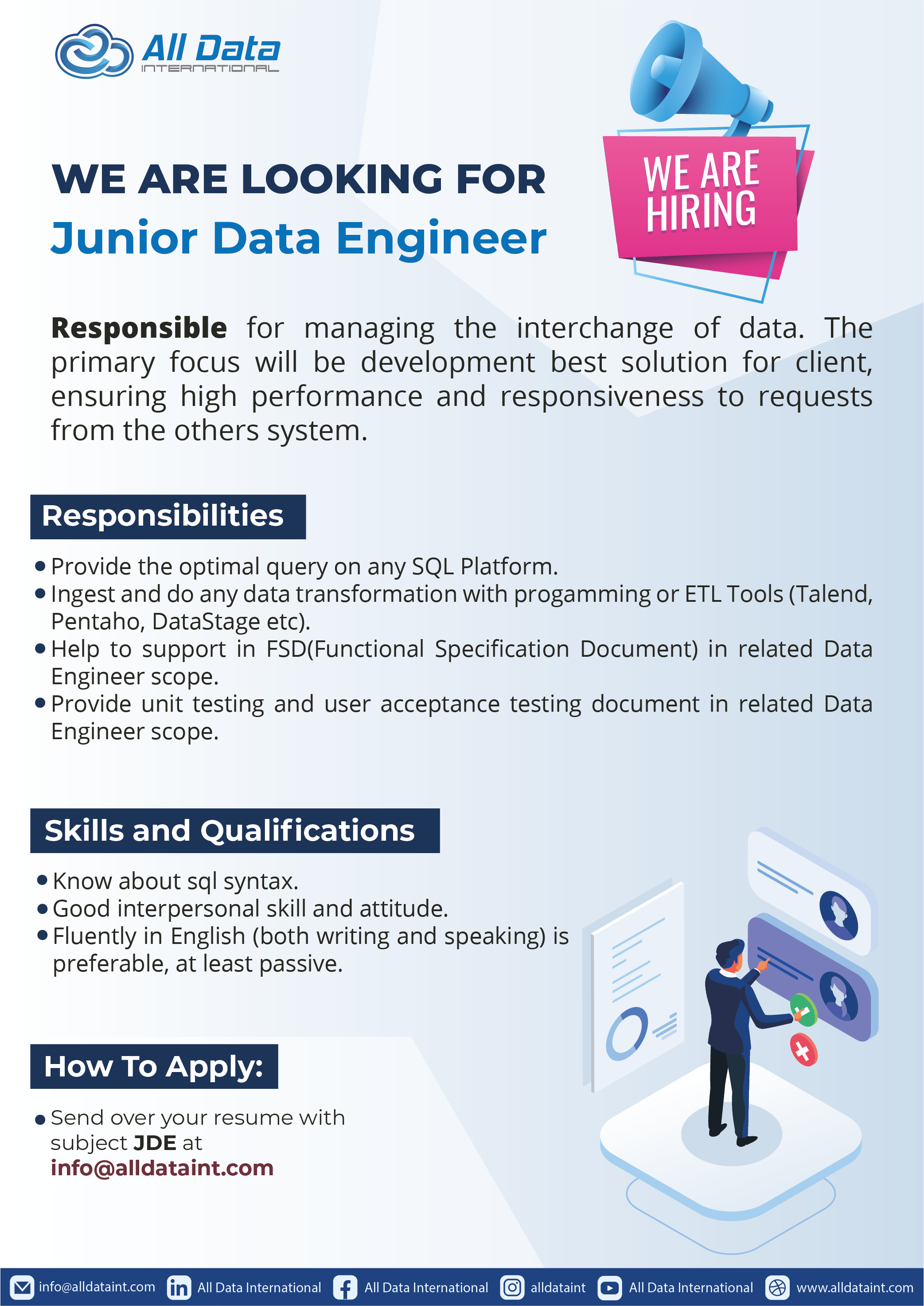 Junior Data Engineer @ All Data