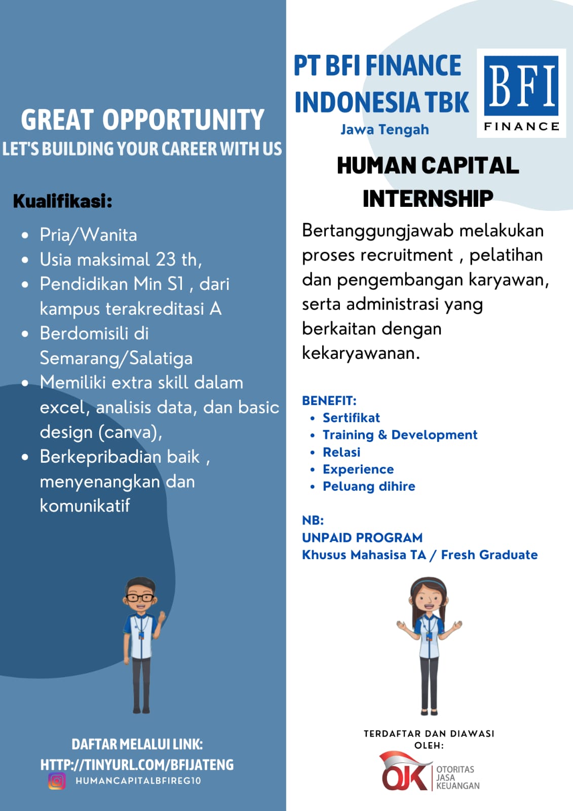 Human Capital Internship @ PT BFI Finance