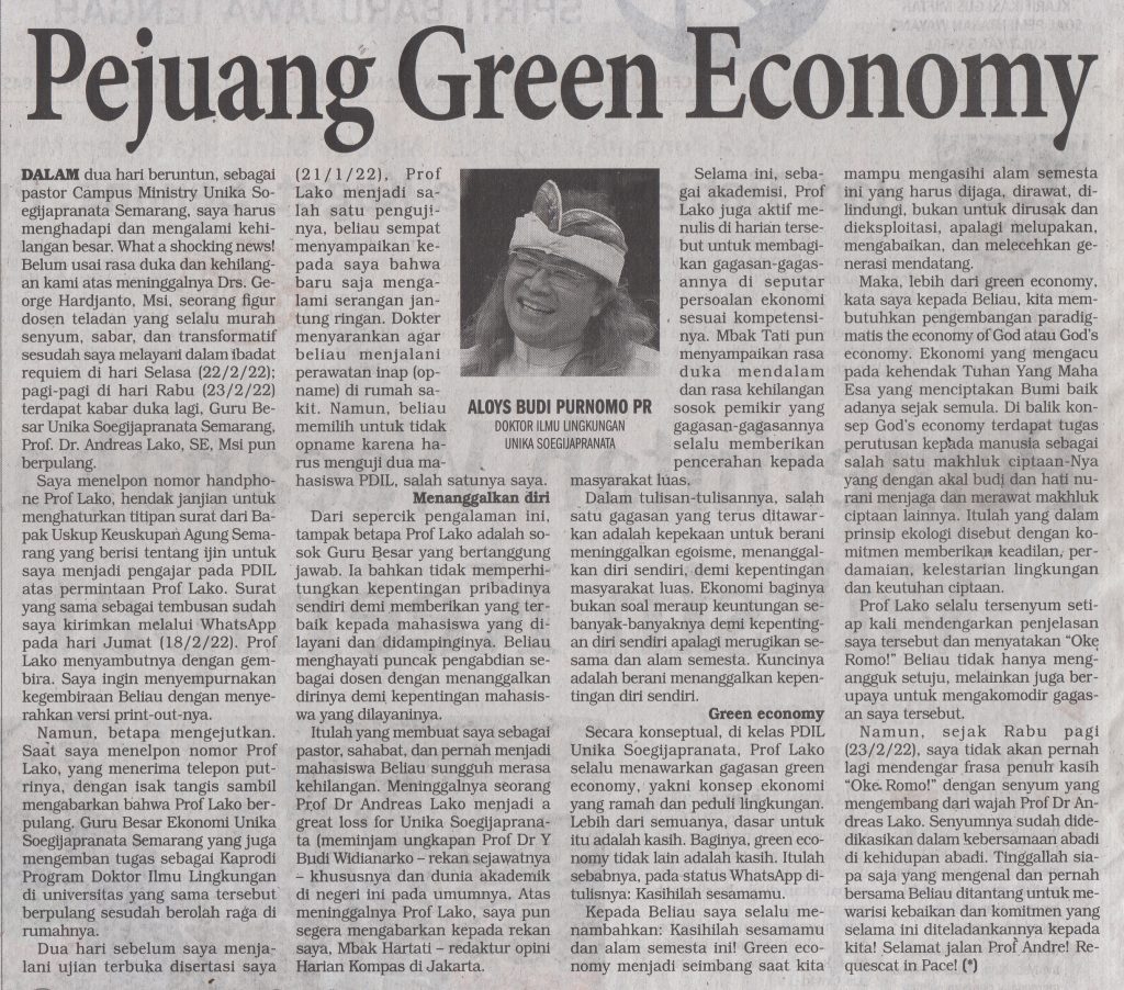 Pejuang Green Economy