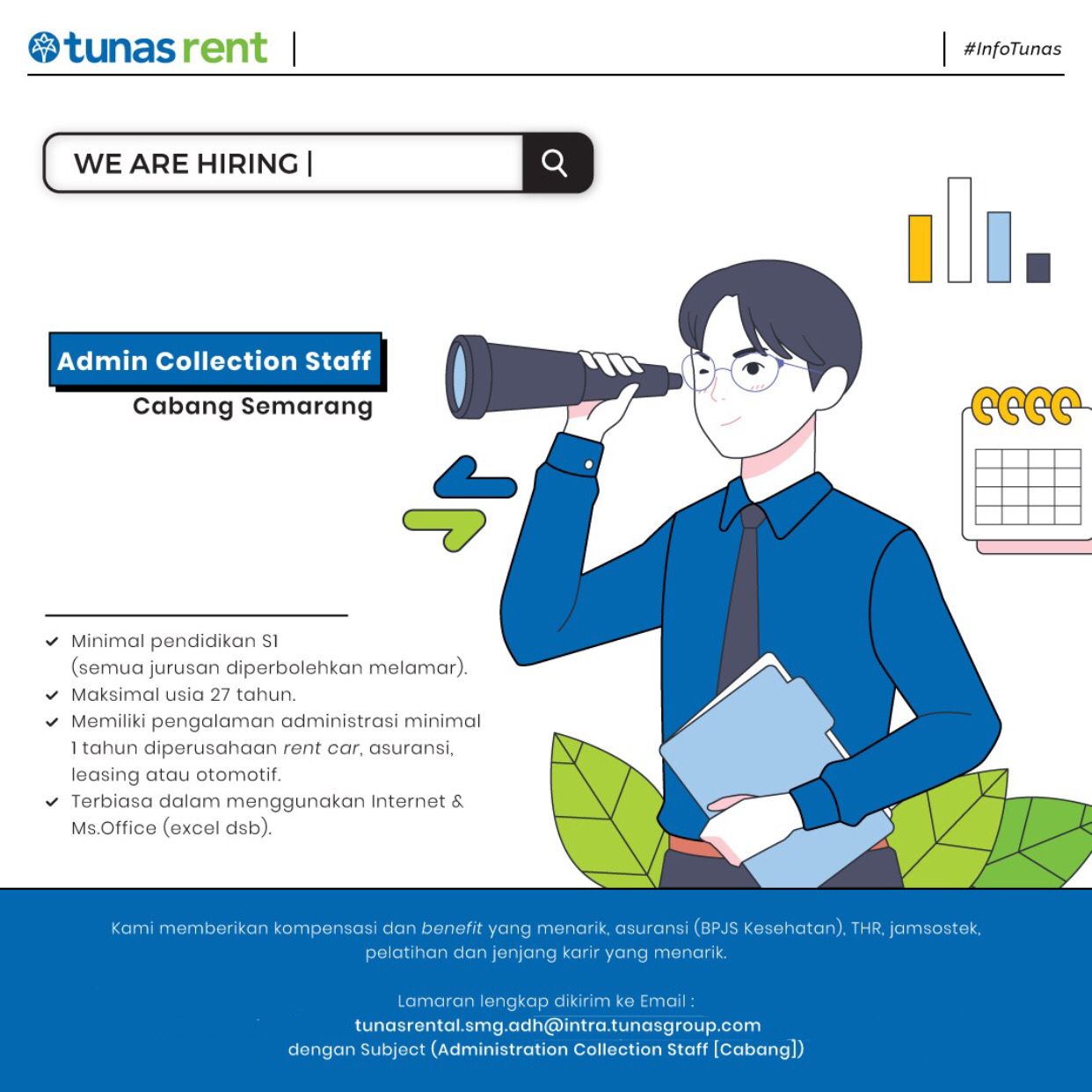 Admin Collection Staff @ Tunasrent