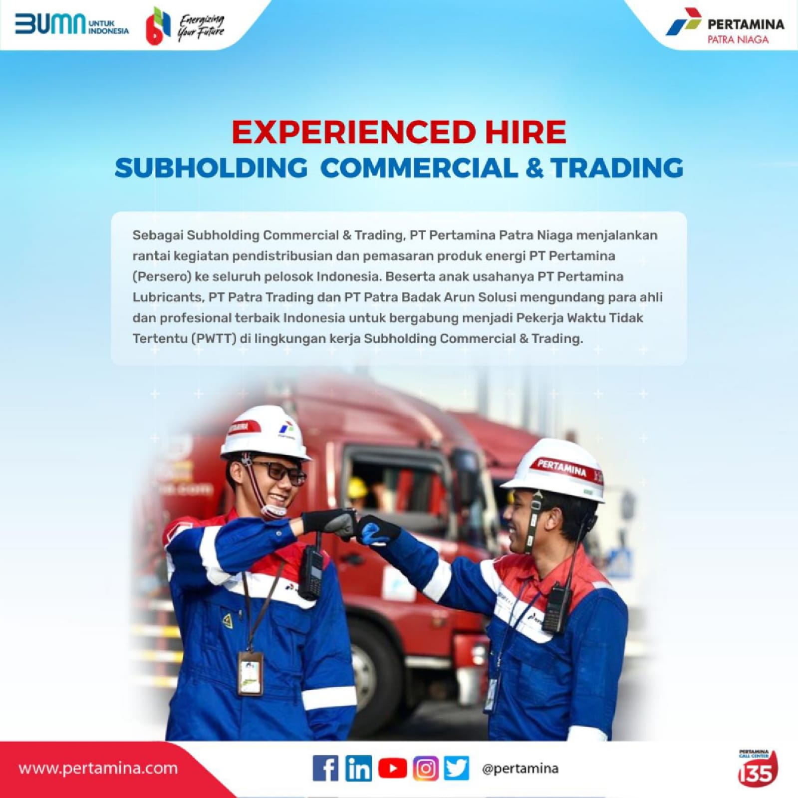 Subholding Commercial & Trading @ BUMN Pertamina