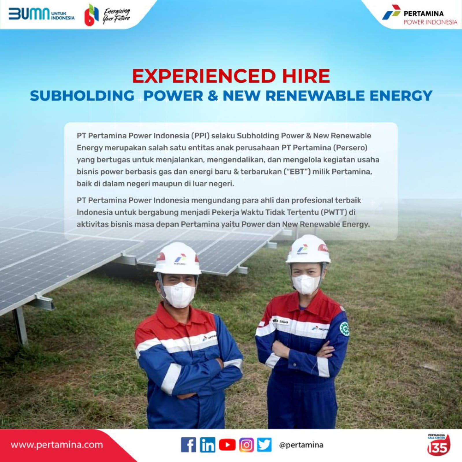 Subholding Power & New Renewable Emergy @ BUMN Pertamina