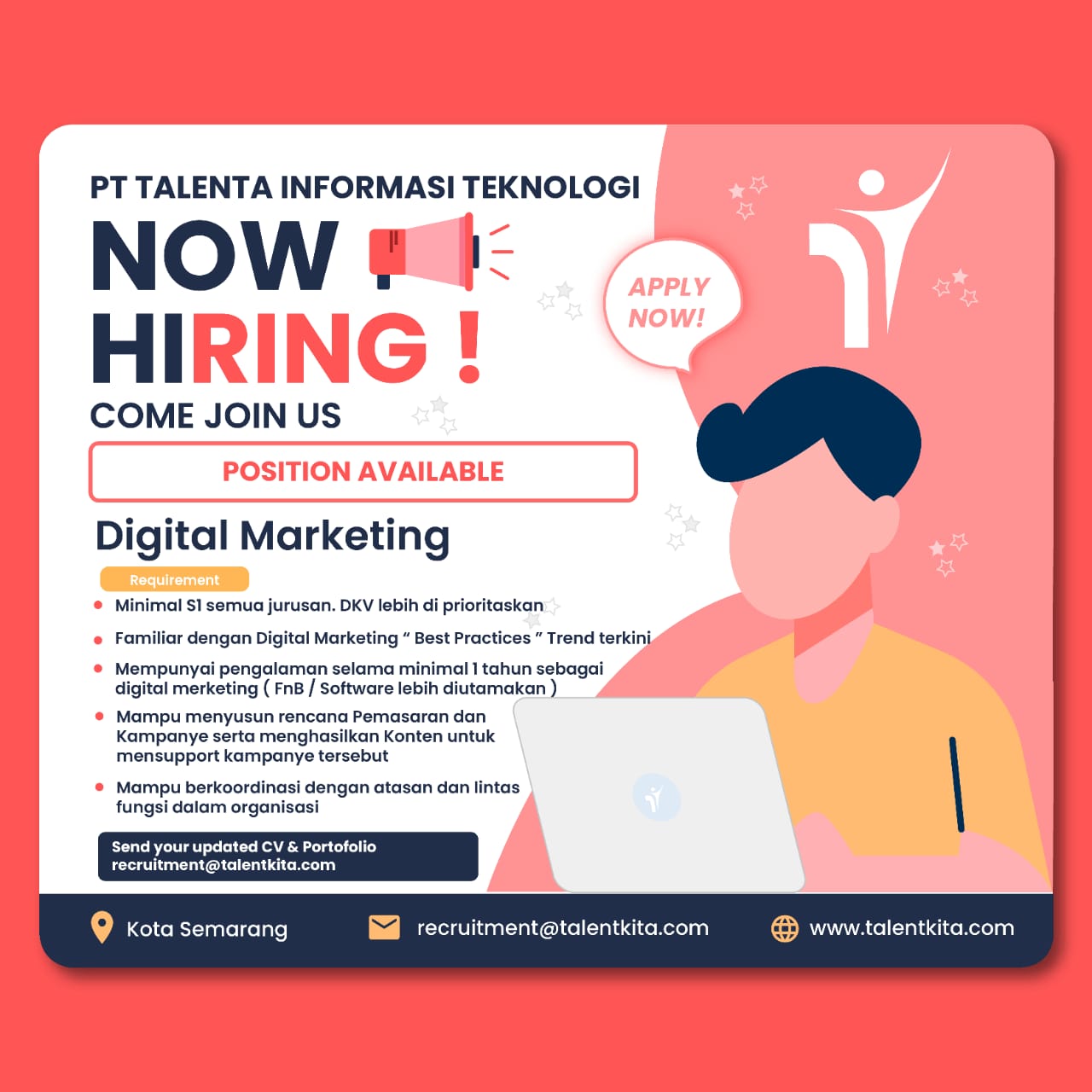 Digital Marketing @ PT Talenta Informasi Teknologi