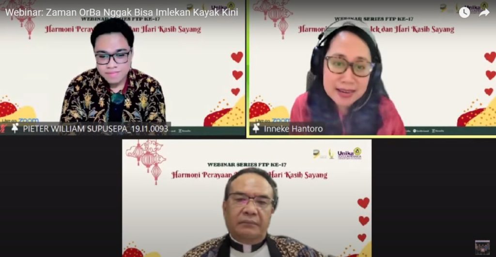 Webinar Series ke-17 FTP Bahas Imlek dan Hari Kasih Sayang