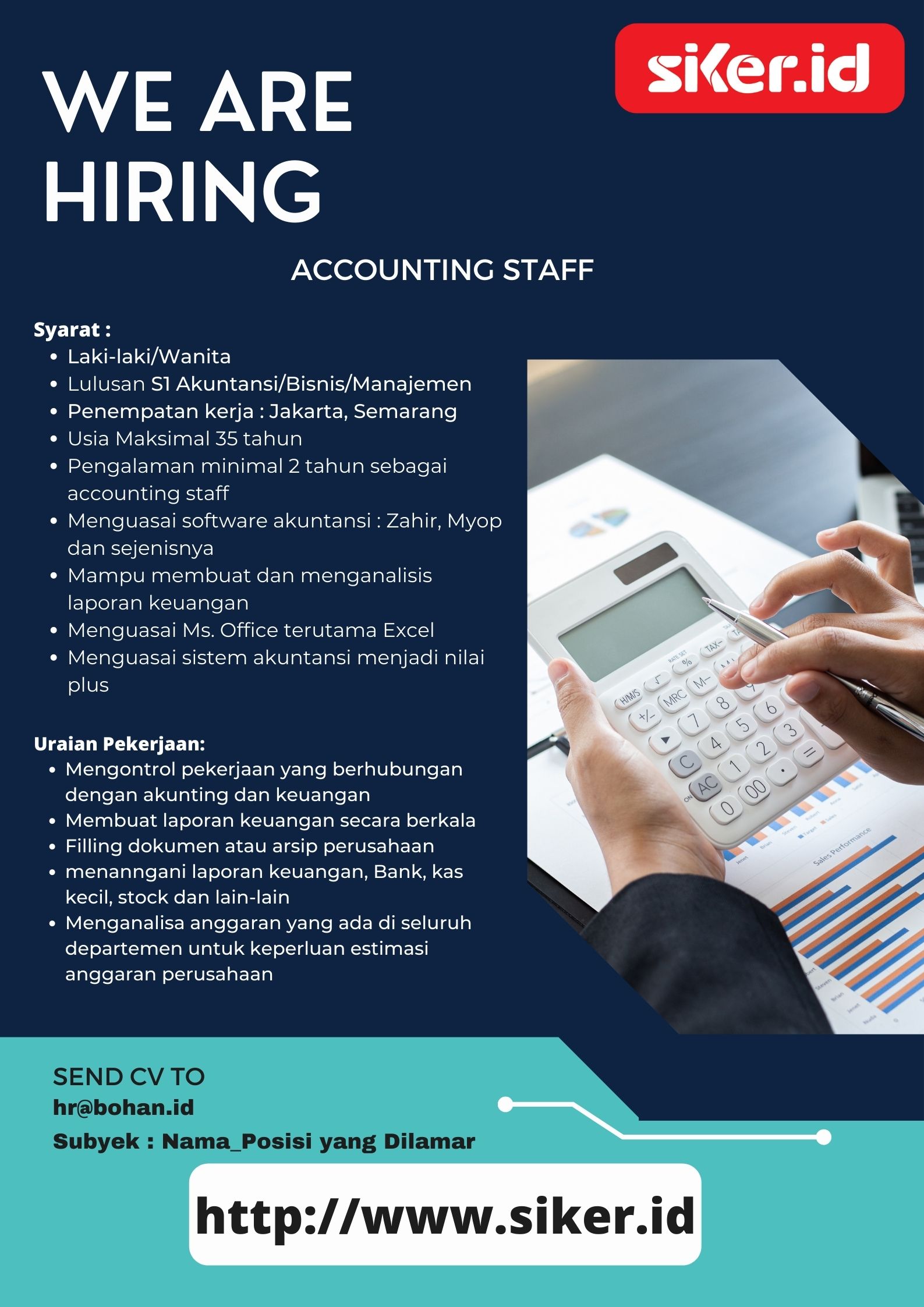 Accounting Staff @ Siker.Id