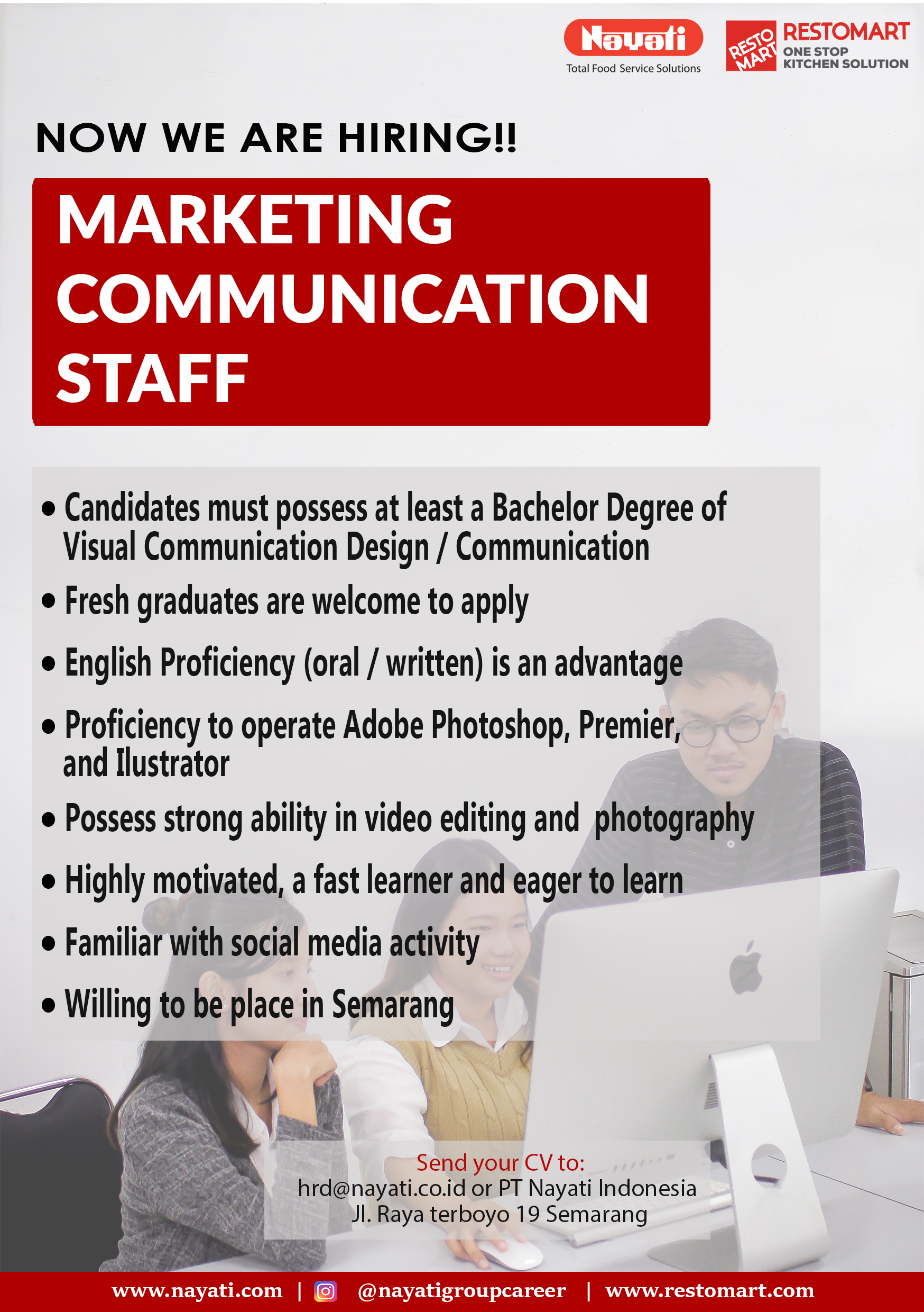 Marketing Communication Staff @ Nayati