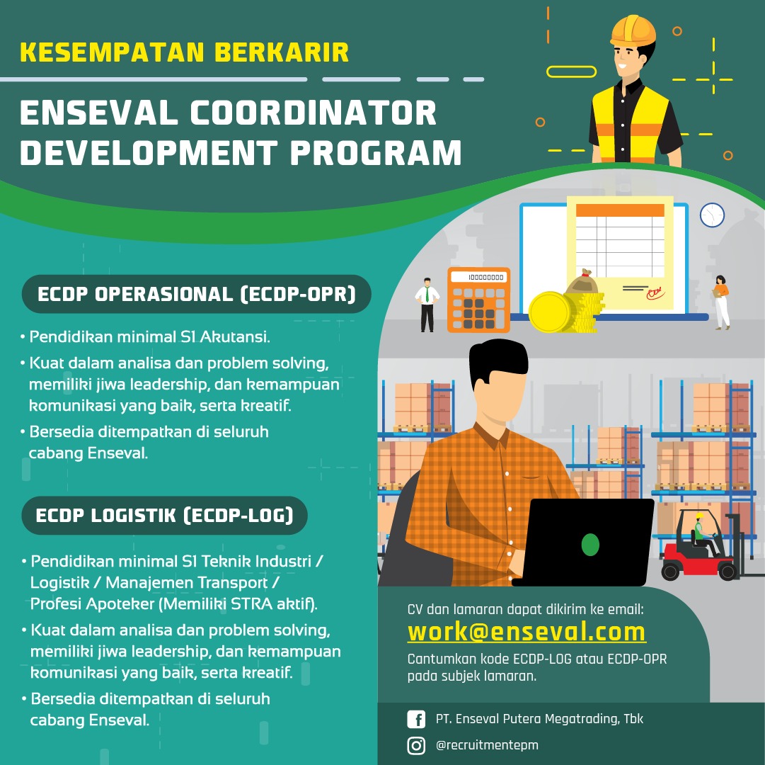 ECDP Operasional, ECDP Logistik @ Enseval Coordinator Development Program