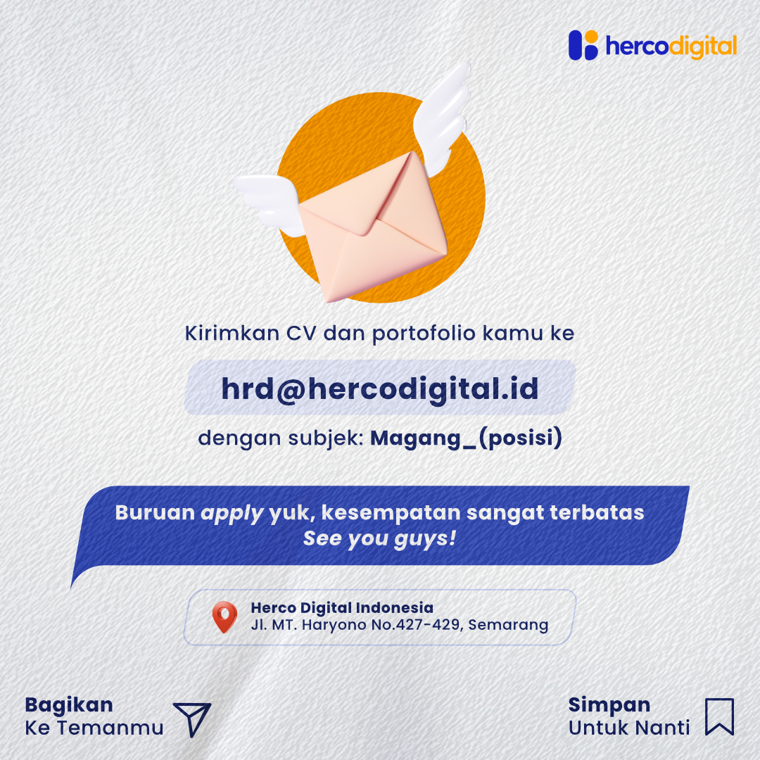 Internship  Graphic Designer, Customer Relation Officer, SEO, Content Creator @ Herco Digital