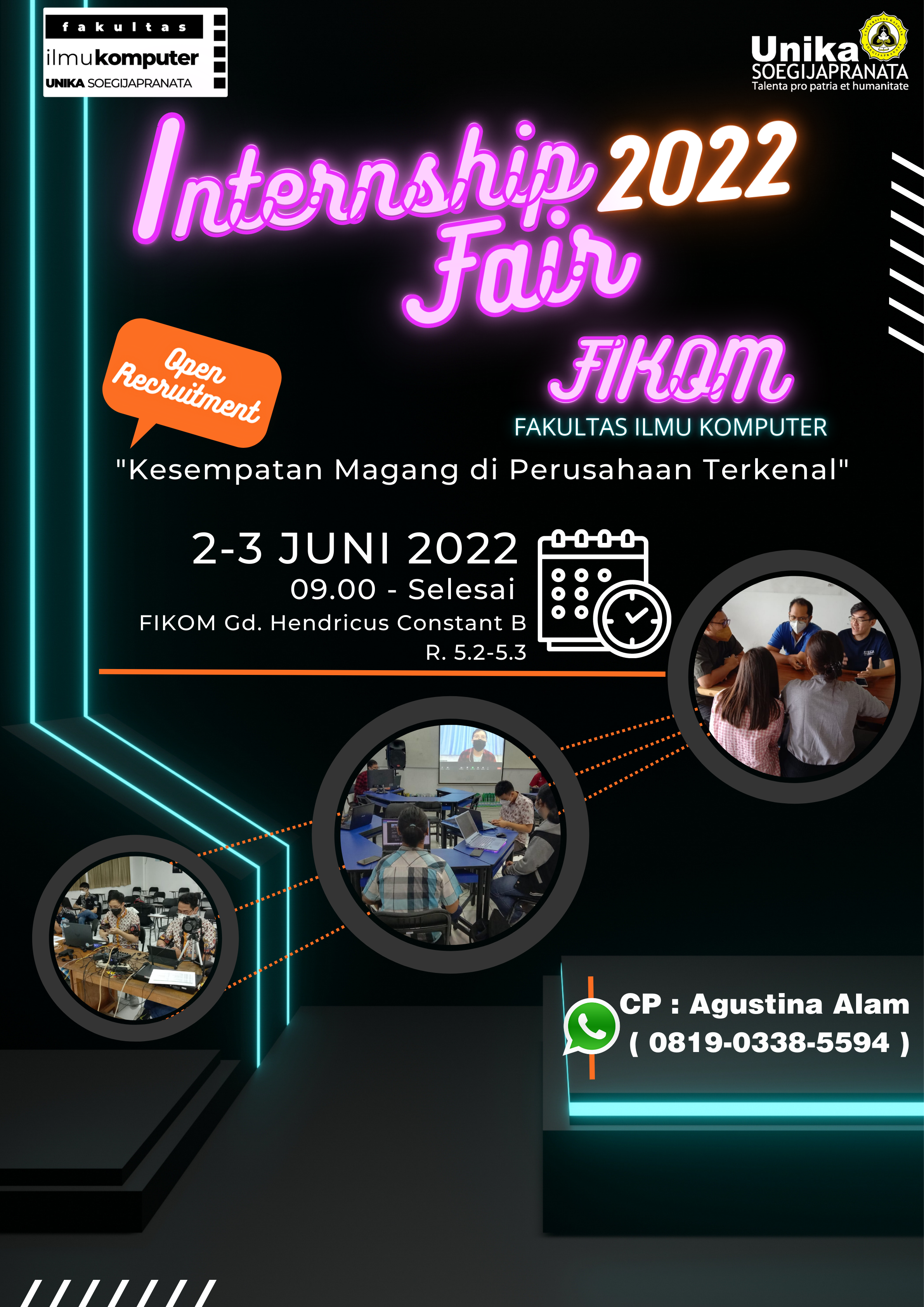 Internship Fair 2022 Fakultas Ilmu Komputer