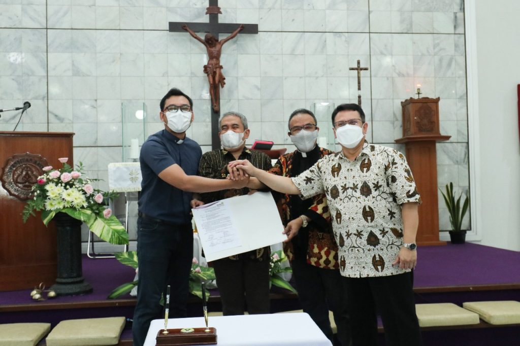 Serah Terima Tugas & Pelayanan Kepala Reksa Pastoral Kampus Unika Soegijapranata Semarang