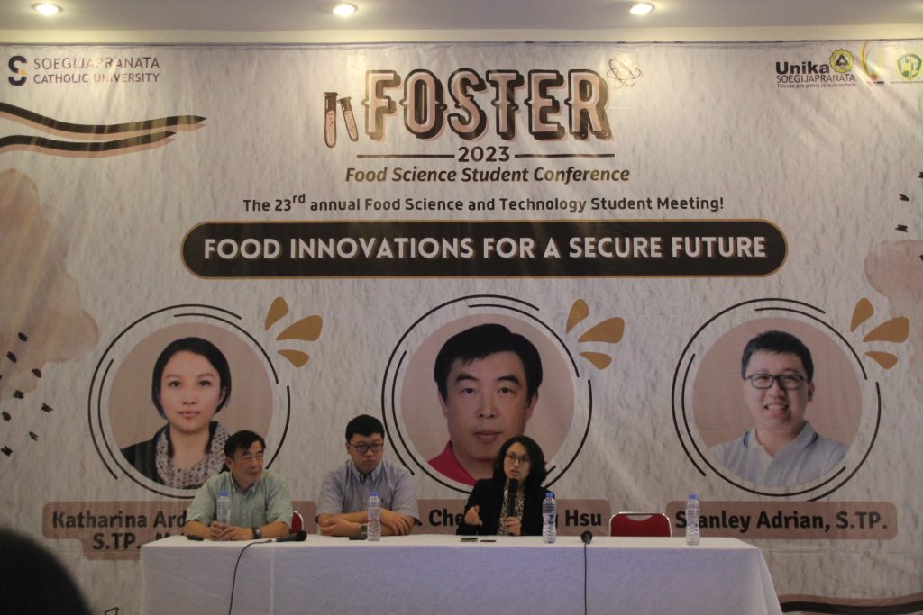 Food Science Student Conference (FOSTER) : “Food Innovations For a Secure Future”