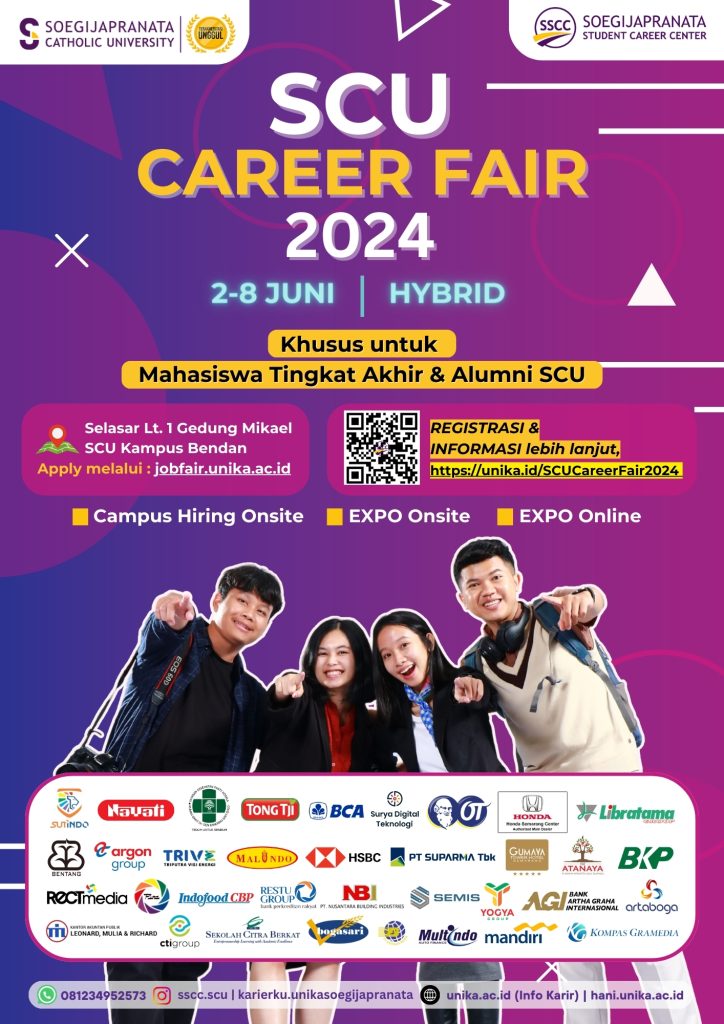 Kembangkan Karier Melalui SCU Career Fair 2024