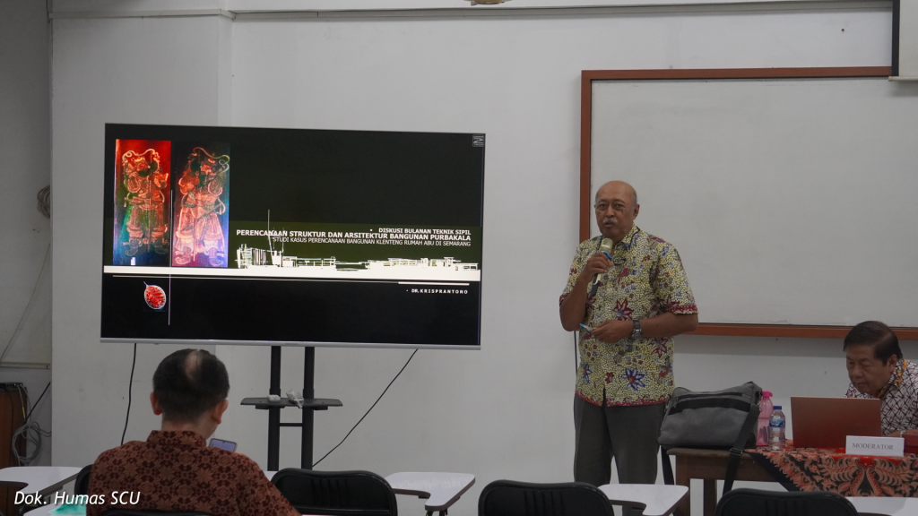 Teknik Sipil SCU Bicara Struktur Arsitektur Bangunan Purbakala di Kota Semarang