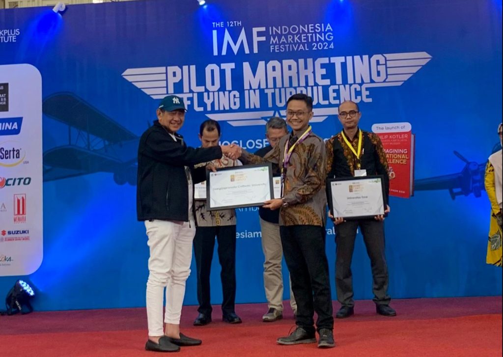 SCU Raih Entrepreneurial Marketing Campus Award di Ajang IMF 2024