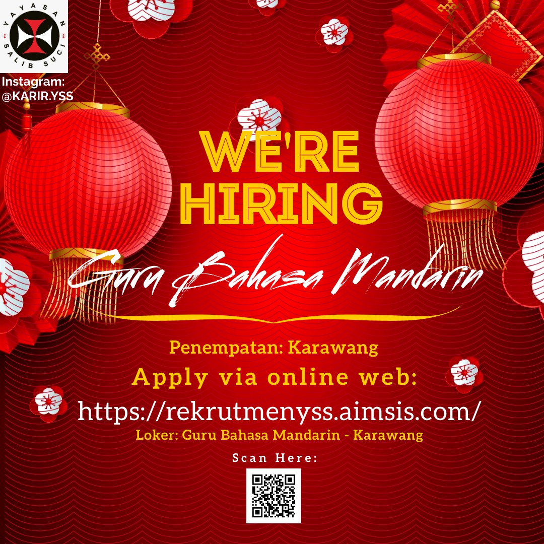 LOWKER Sept2024: YAYASAN SALIB SUCI – Guru Mandarin (Karawang)