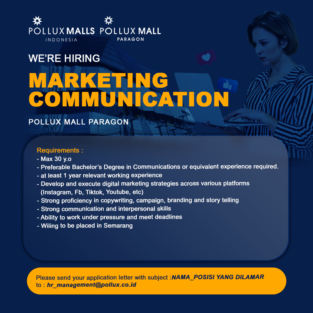 LOWKER Sept2024: POLLUX Mall Paragon// Marketing Communication