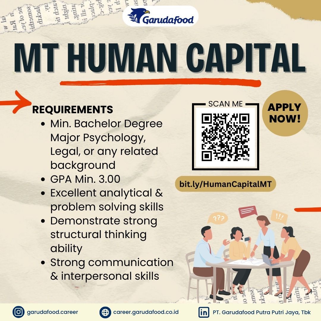 LOWKER Sept2024: GARUDAFOOD // MT Human Capital