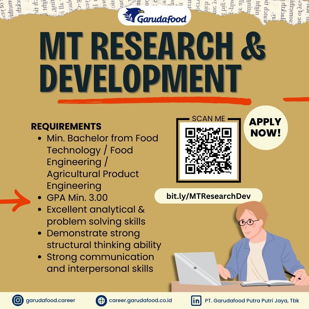 LOWKER Sept2024: GARUDAFOOD // MT Research & Development