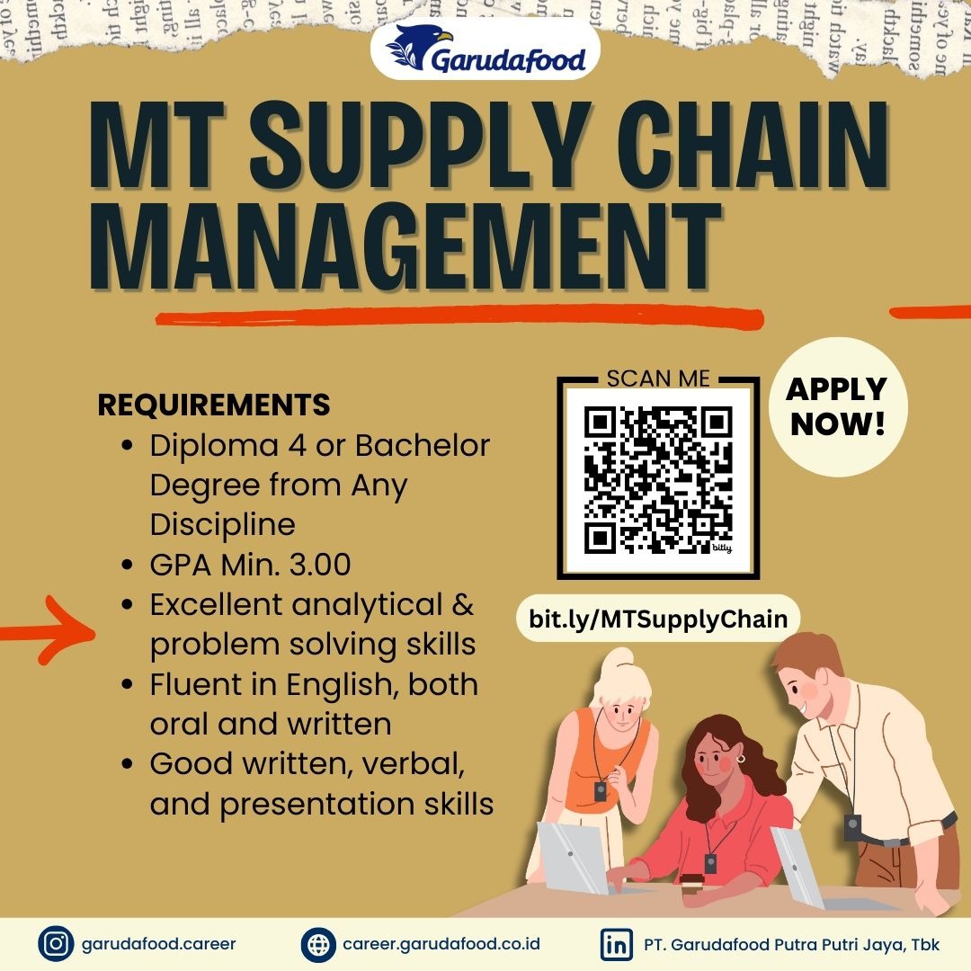 LOWKER Sept2024: GARUDAFOOD // MT Supply Chain Management