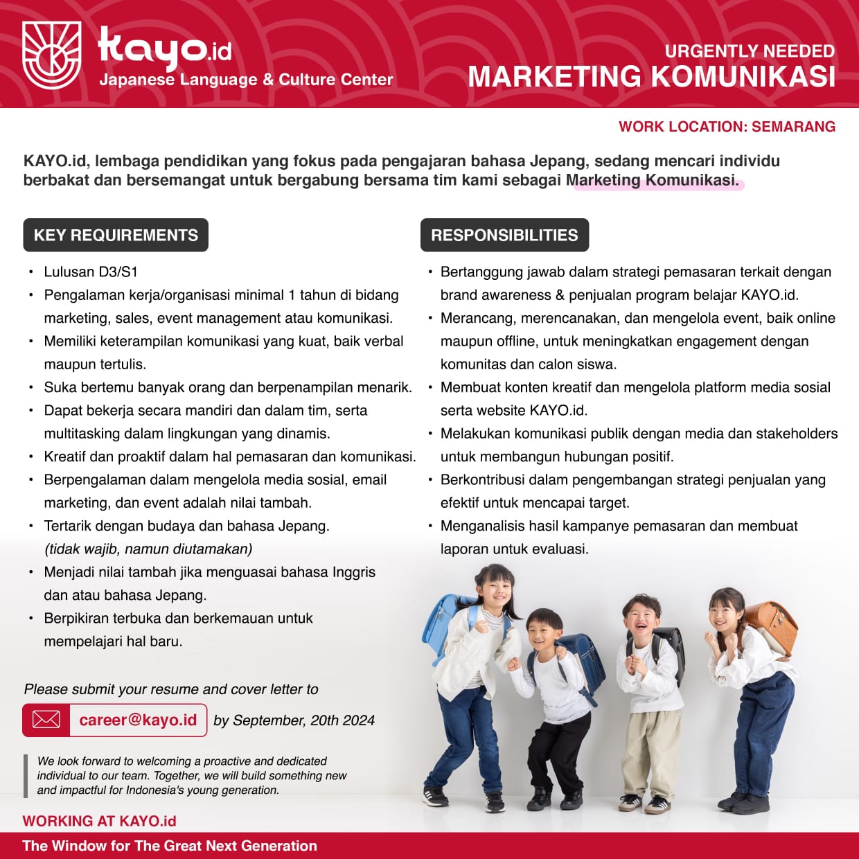 LOWKER Sept2024: KAYO.id // Marketing Komunikasi