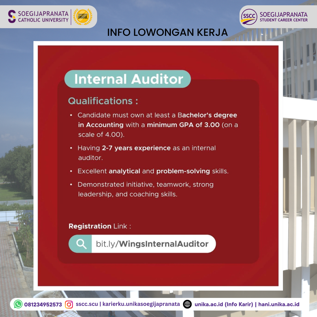 Loker Oktober 2024 – Wings Group || Internal Auditor