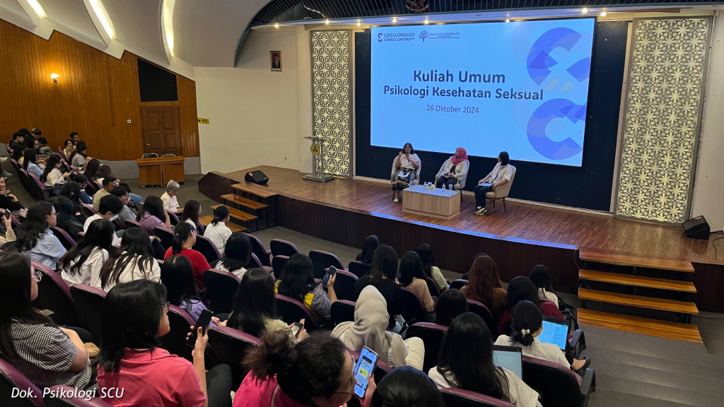 Kuliah Umum FPsi SCU Bahas Penanganan Kekerasan Seksual, Tekankan Pentingnya Kesadaran Mahasiswa