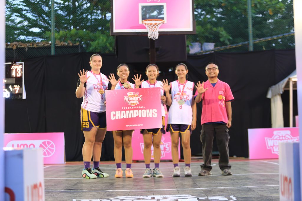 Tim Basket SCU Juarai Ajang Women’s Glory 3X3 LIMA Basketball