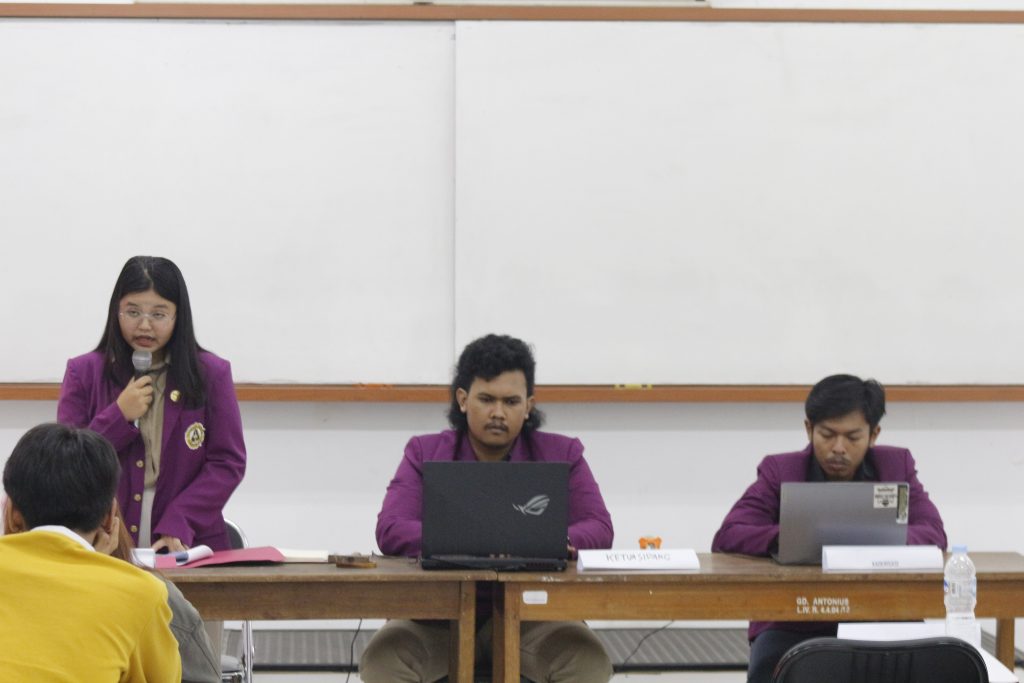 Senat Mahasiswa Fakultas Teknik SCU Sahkan Rancangan Program Kerja Periode 2024/2025