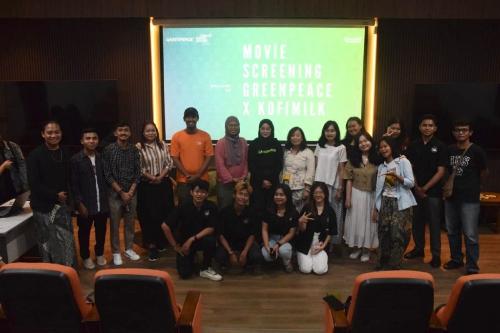 UKM KOFIMILK dan Greenpeace Gelar Movie Screening “Daur Tak Terulang” di SCU