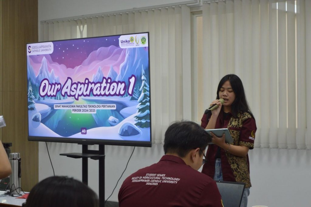 SMF-TP SCU Gelar “Our Aspiration 1” untuk Wadah Aspirasi Mahasiswa